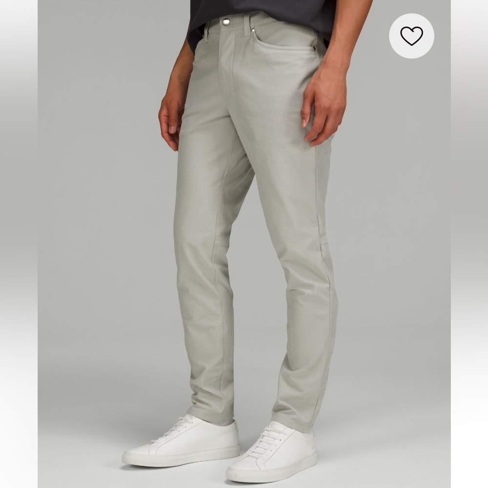 ABC Slim-Fit 5 Pocket Pant Seal Grey Utilitech